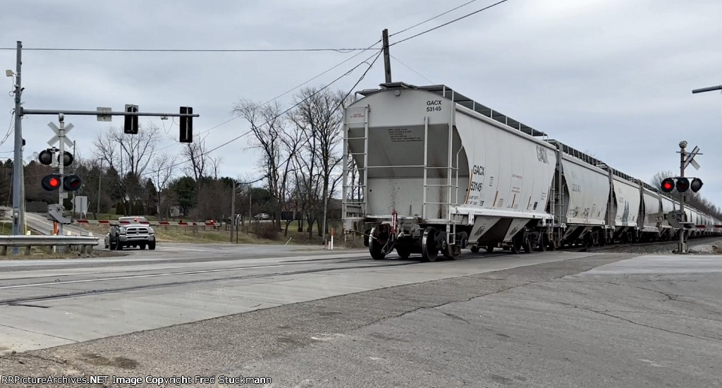 GACX 53145 clears Church St.